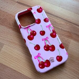 Velvet Caviar Sweet Cherry phone case for the iPhone 16 Pro